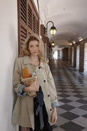 Dining Half Trench Coat