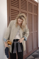 Dining Half Trench Coat