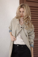 Dining Half Trench Coat