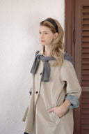 Dining Half Trench Coat