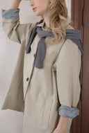 Dining Half Trench Coat