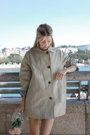 Dining Half Trench Coat