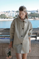 Dining Half Trench Coat