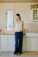 Skirt Layered Nylon Pants