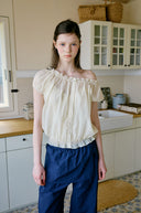 Skirt Layered Nylon Pants