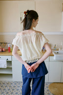Skirt Layered Nylon Pants