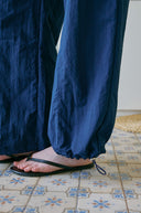 Skirt Layered Nylon Pants