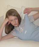 [予約販売/8月下旬入庫予定] Letters Double Layered PK Collar Shirt