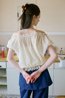 Dual Banding Two-Way Blouse