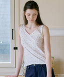 Flower Lace Sleeveless Top
