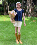 Roha Button Flare Skirt