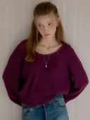 Ludden U-Neck Wool Sweater