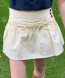 Roha Button Flare Skirt