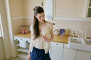 Dual Banding Two-Way Blouse