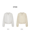 Garden Lace Banding Blouse