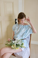 Roe One-Shoulder Lace Blouse