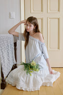 Sove Frill One-Shoulder Short Sleeve T-shirt